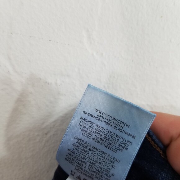 Express Boot Mid Rise Stretch Jeans Blue Size 8 - Picture 7 of 7